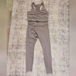 Pact Taupe Workout Set